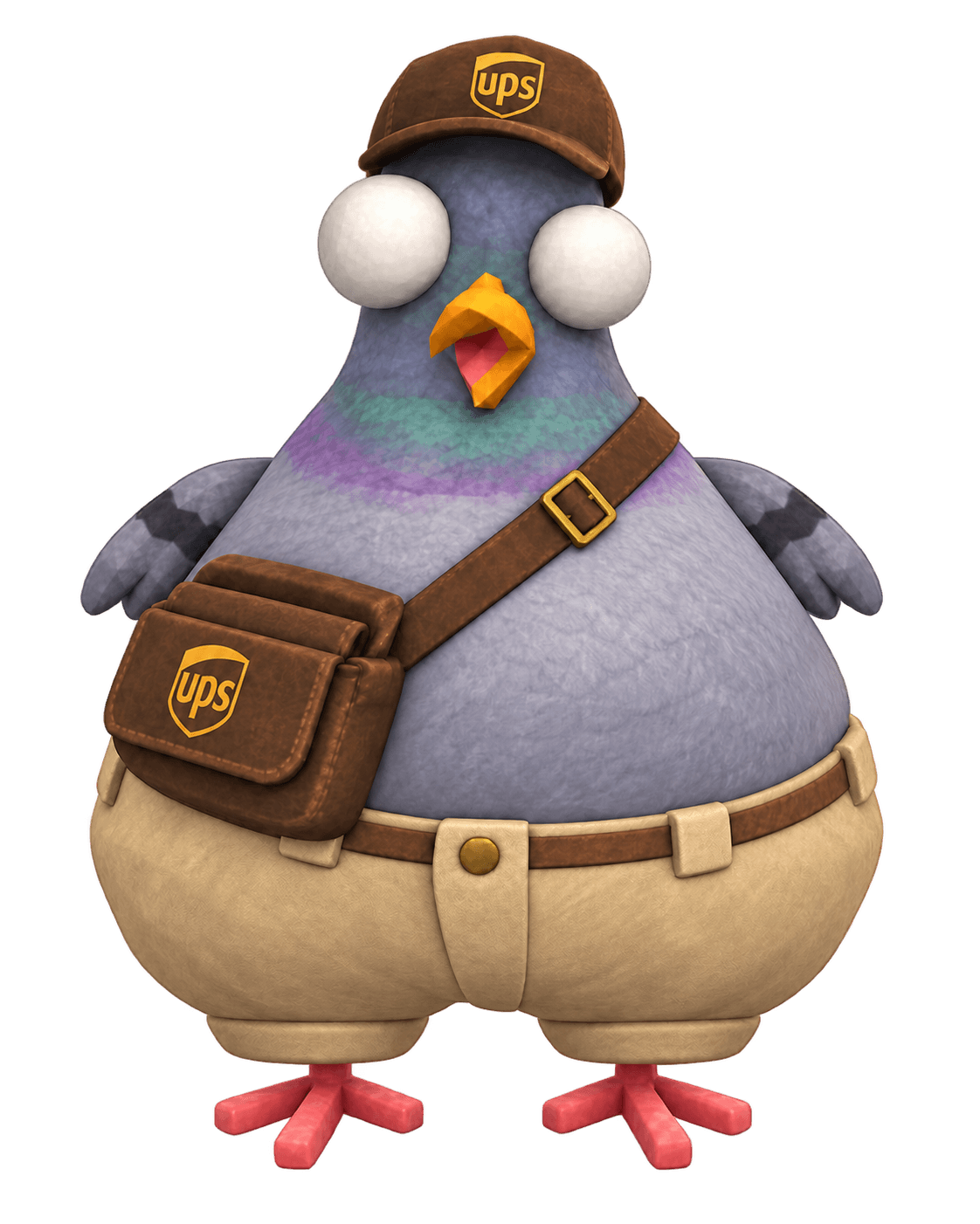 Pigeon mascot